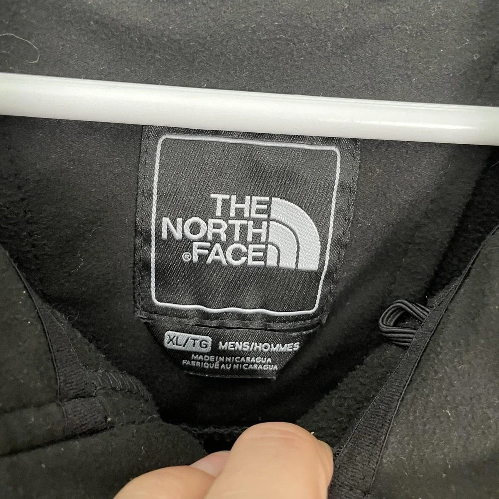 The North Face Windwall Jacket Mens XL Black Hooded Softshell Zip Pockets